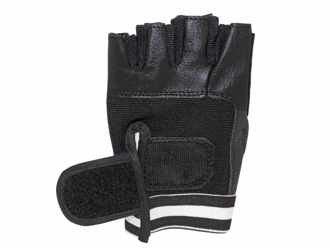 Grizzly Paw Premium Leather Padded Weight Training Gloves for Men and Women (Pair)