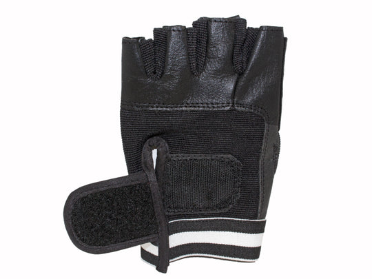Grizzly Paw Premium Leather Padded Weight Training Gloves for Men and Women (Pair)