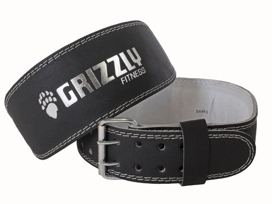Grizzly Fitness Pacesetter Ceinture de musculation rembourrée pour homme et femme