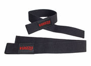 Grizzly Fitness Cotton and Nylon Weight Lifting Wrist Straps for Men and Women (One-Size Pair)