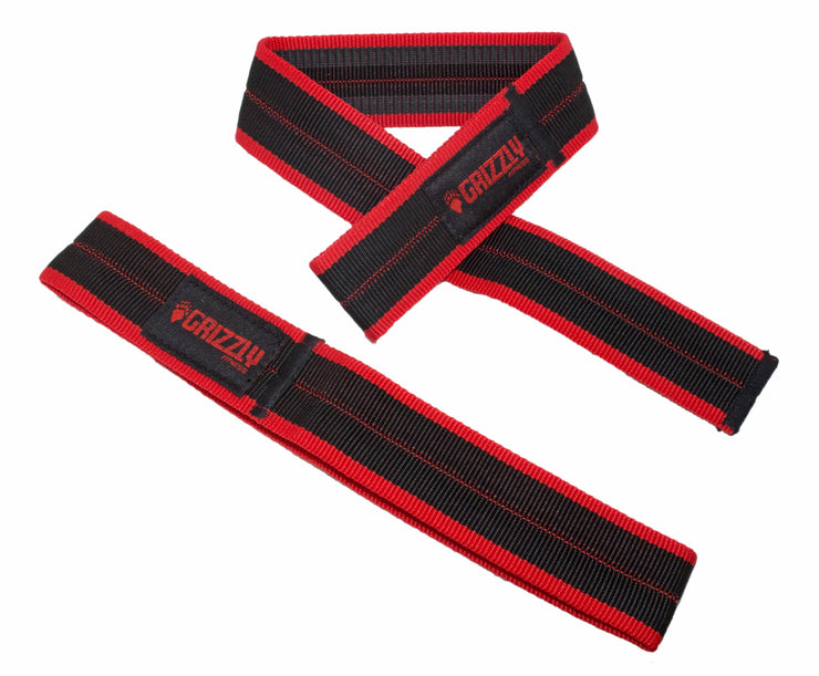 Grizzly Fitness Super Grip Deluxe Pro Weight Lifting Straps for Men and Women (One-Size Pair, Not Sold in the US)