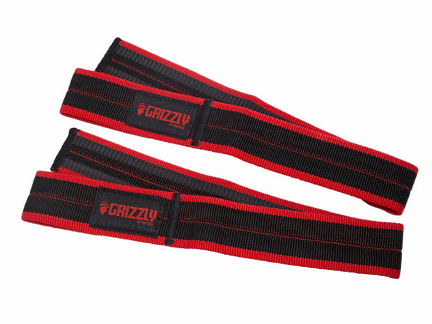 Grizzly Fitness Super Grip Deluxe Pro Sangles d'haltérophilie pour homme et femme (paire taille unique, non vendue aux États-Unis)