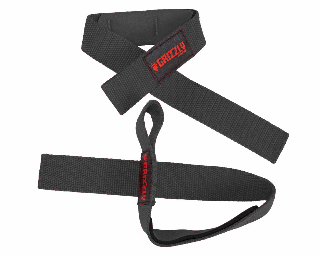 Grizzly Fitness Rembourré Coton et Nylon Poignets d'Haltérophilie pour Hommes et Femmes (Paire Taille Unique)
