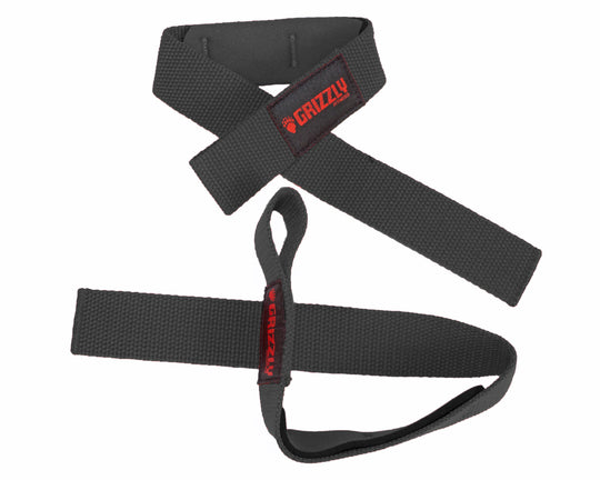Grizzly Fitness Rembourré Coton et Nylon Poignets d'Haltérophilie pour Hommes et Femmes (Paire Taille Unique)