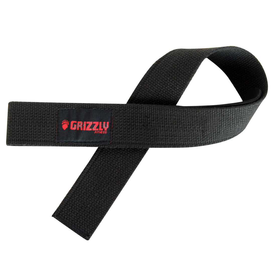 Grizzly Fitness Rembourré Coton et Nylon Poignets d'Haltérophilie pour Hommes et Femmes (Paire Taille Unique)