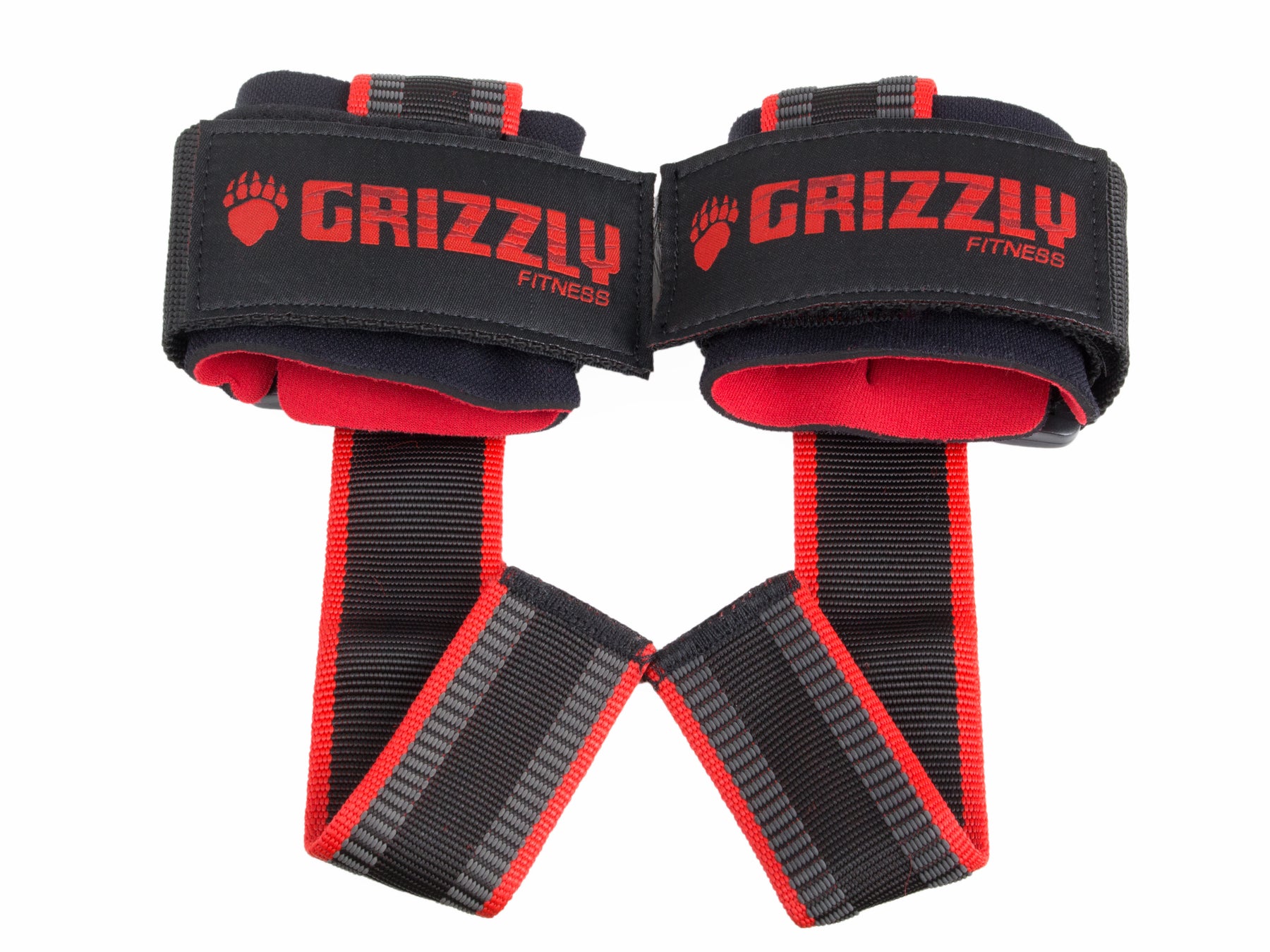 Grizzly Fitness Super Grip Deluxe Pro Sangles d'haltérophilie avec