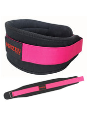 Grizzly Fitness Soflex Nylon Pro Weight Training Belt for Men and Women