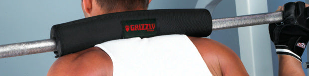 Grizzly Fitness 15" Premium Bar Pad for Weight Lifting (One Size)